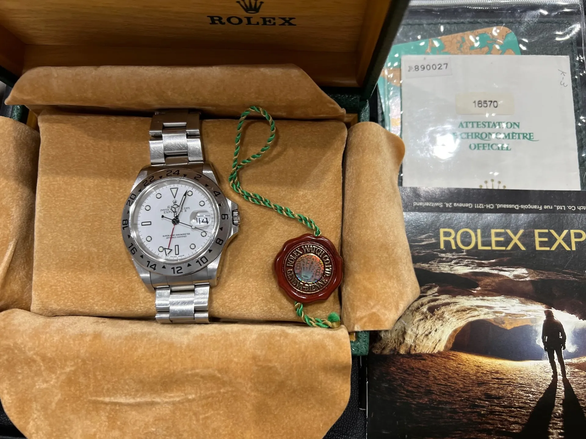 日本製 大幅値下げ ROLEX エクスプローラ2 エクスプローラ2 16570 大幅